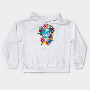 Hawaii Lei Kids Hoodie